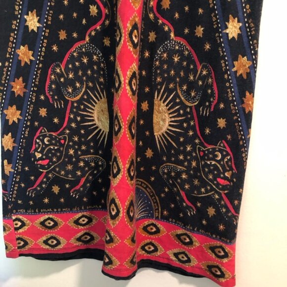 FARM Rio Celestial 100% Cotton Dress size small Hippie/Festival/Boho - Picture 2 of 7